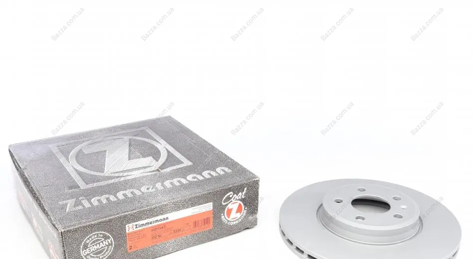 Вентилируемый тормозной диск otto zimmermann gmbh 100333020