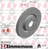 Вентилируемый тормозной диск otto zimmermann gmbh 100.3356.52