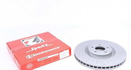 Вентильований гальмівний диск otto Zimmermann GmbH 100.3357.52