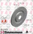 Вентилируемый тормозной диск otto zimmermann gmbh 100.3358.52