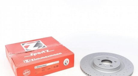 Вентильований гальмівний диск otto Zimmermann GmbH 100.3358.52