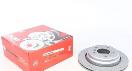Вентильований гальмівний диск otto Zimmermann GmbH 150.1286.52