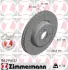 Вентилируемый тормозной диск otto zimmermann gmbh 150.2956.52