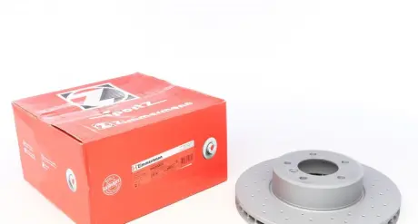Вентилируемый тормозной диск otto zimmermann gmbh 150340352