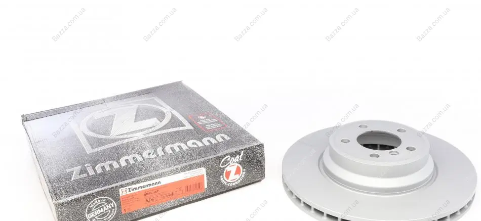 Вентилируемый тормозной диск otto zimmermann gmbh 150340820