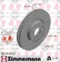 Вентилируемый тормозной диск otto zimmermann gmbh 150.3449.20