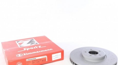 Вентильований гальмівний диск otto Zimmermann GmbH 150.3449.52