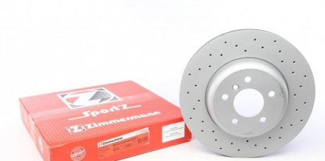 Вентильований гальмівний диск otto Zimmermann GmbH 150.3483.52