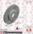 Тормозні (гальмівні) колодки Otto Zimmermann GmbH 150.3483.54 (фото 1)