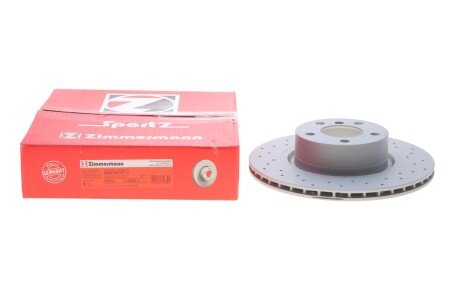 Вентильований гальмівний диск otto Zimmermann GmbH 150349552 на Бмв X3 f25