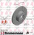 Вентилируемый тормозной диск otto zimmermann gmbh 150.3497.52