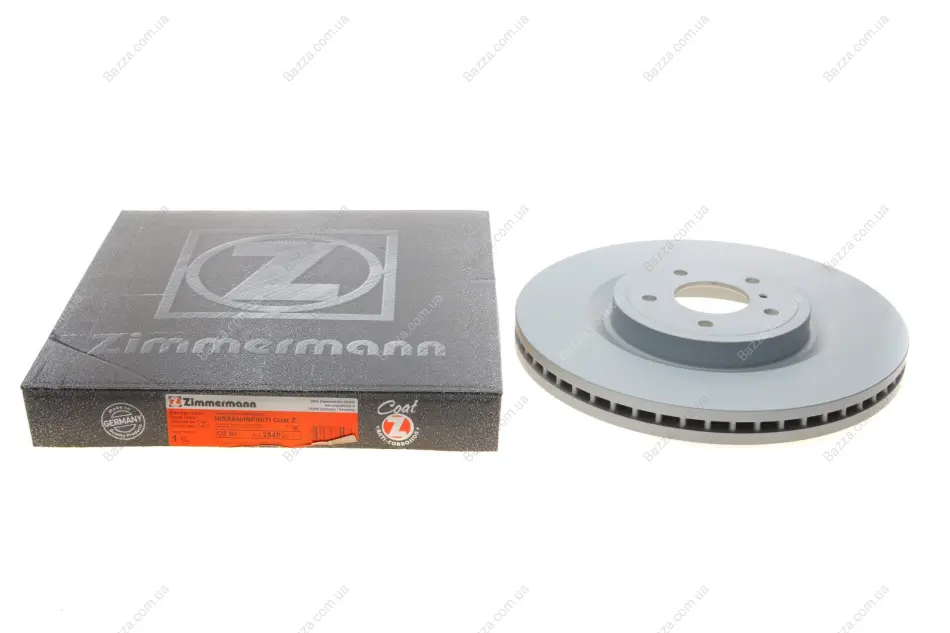 Вентилируемый тормозной диск otto zimmermann gmbh 200254520