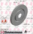 Вентилируемый тормозной диск otto zimmermann gmbh 230.2384.20