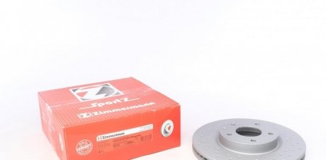 Вентильований гальмівний диск otto Zimmermann GmbH 370.3050.52