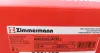 Вентильований гальмівний диск Otto Zimmermann GmbH 400363752 (фото 6)