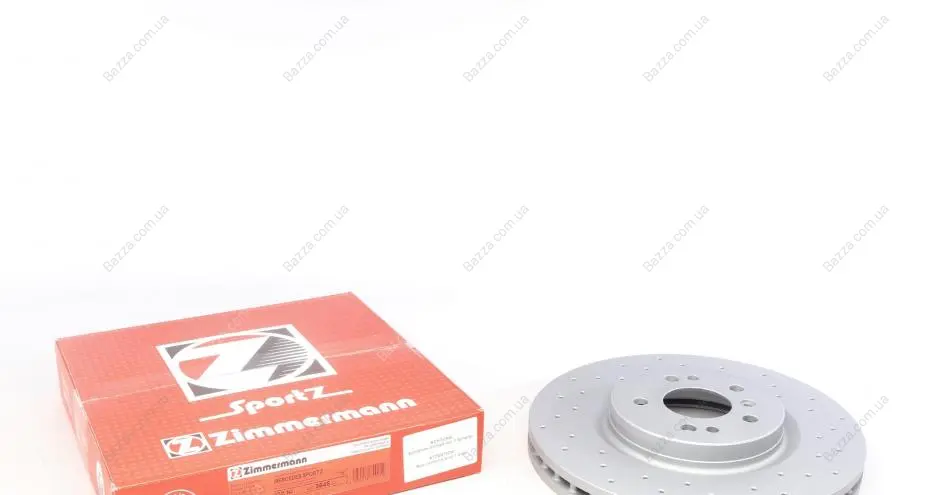 Вентилируемый тормозной диск otto zimmermann gmbh 400364852