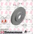 Вентилируемый тормозной диск otto zimmermann gmbh 400.3695.20