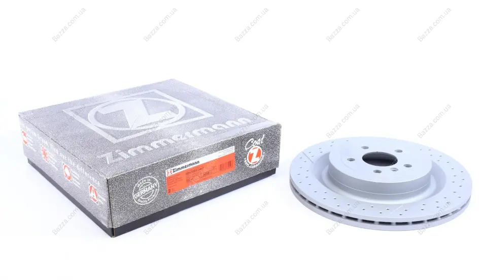 Вентилируемый тормозной диск otto zimmermann gmbh 400369920