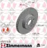 Вентилируемый тормозной диск otto zimmermann gmbh 400551530