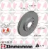 Вентилируемый тормозной диск otto zimmermann gmbh 430.1498.20