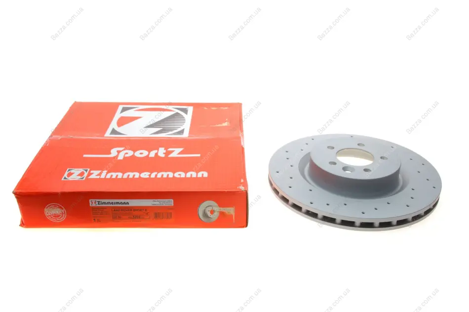 Вентилируемый тормозной диск otto zimmermann gmbh 450520252