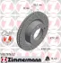 Вентилируемый тормозной диск otto zimmermann gmbh 590281652