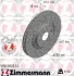 Вентилируемый тормозной диск otto zimmermann gmbh 590.2825.52