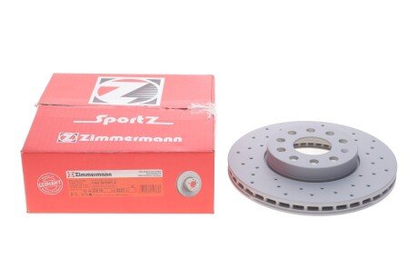 Вентилируемый тормозной диск otto Zimmermann GmbH 600322152