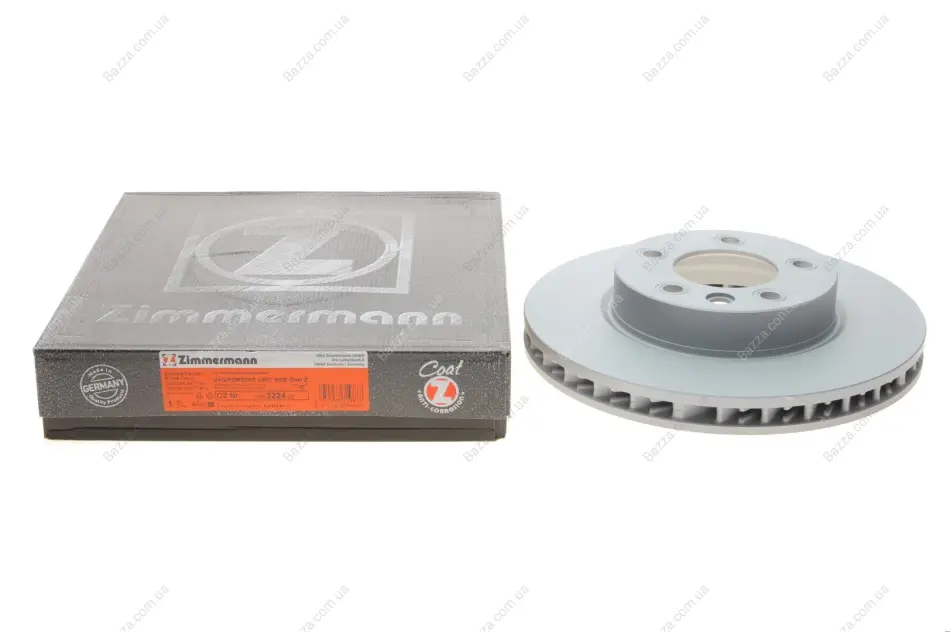 Вентилируемый тормозной диск otto zimmermann gmbh 600322420