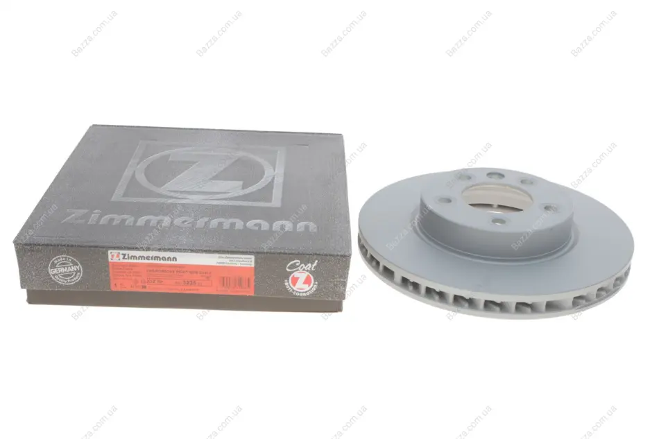 Вентилируемый тормозной диск otto zimmermann gmbh 600322520