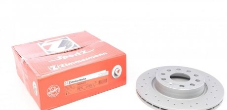 Вентильований гальмівний диск otto Zimmermann GmbH 600.3233.52