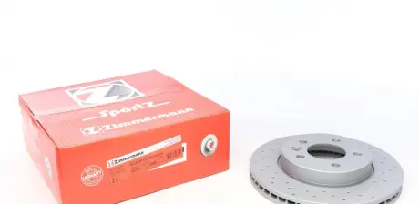 Вентилируемый тормозной диск otto zimmermann gmbh 600324652 Фольксваген Амарок
