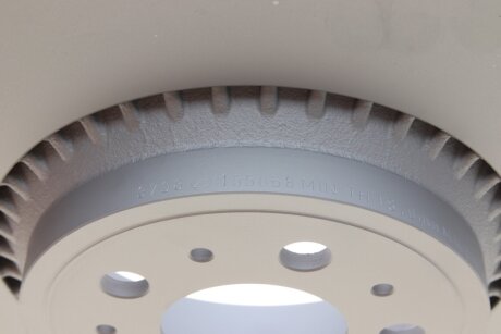 Вентильований гальмівний диск otto Zimmermann GmbH 610370820