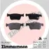 Задние тормозные колодки otto zimmermann gmbh 224291501