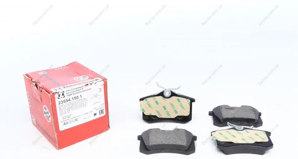 Задние тормозные колодки otto zimmermann gmbh 235541501