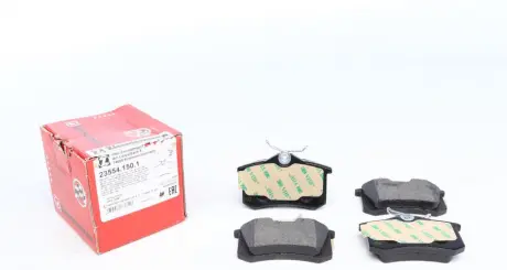 Задние тормозные колодки otto zimmermann gmbh 235541501 Рено Megane