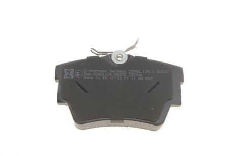 Задние тормозные колодки otto Zimmermann GmbH 239801701