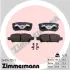 Задние тормозные колодки otto zimmermann gmbh 240141551