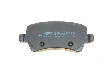 Задні тормозні (гальмівні) колодки otto Zimmermann GmbH 244961702