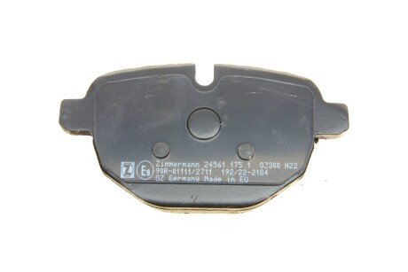 Задні тормозні (гальмівні) колодки otto Zimmermann GmbH 245611752