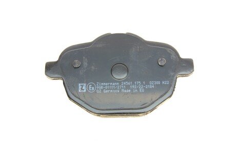 Задні тормозні (гальмівні) колодки otto Zimmermann GmbH 245611752