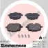 Задні тормозні (гальмівні) колодки Otto Zimmermann GmbH 247031671 (фото 1)