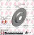 Задний тормозной диск otto zimmermann gmbh 100.3333.20