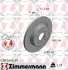 Задний тормозной диск otto zimmermann gmbh 430264420