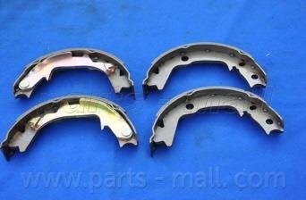 Колодки ручного (стоячого) тормоза parts mall PLA-039