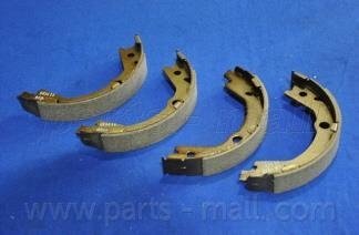 Колодки ручного (стоячого) тормоза parts mall PLA-028