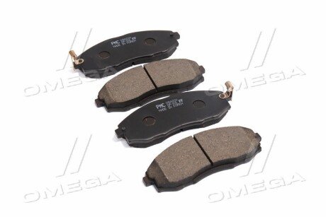 Тормозні (гальмівні) колодки parts mall PKA007 на Фольксваген Лт 35