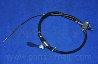 Трос ручного гальма parts mall PTD010