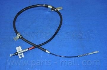 Трос ручного гальма parts mall PTD032