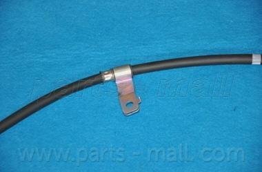 Трос ручного тормаза левый parts mall PTA883